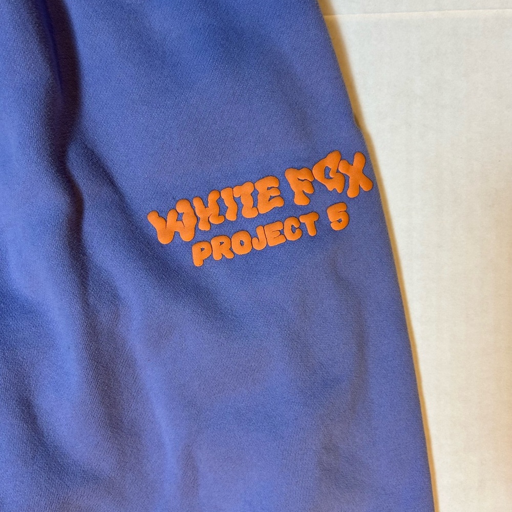 White Fox Women's Project 5 Sweatpants in Grape - Picture 4 of 6